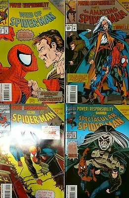 Buy Power & Responsibility Spider-man 51  Amazing 394  Spectacular 217  Web 117  Vf+ • 39.48£