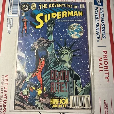 Buy DC Comics No. 465 The Adventures Of Superman • 6.32£