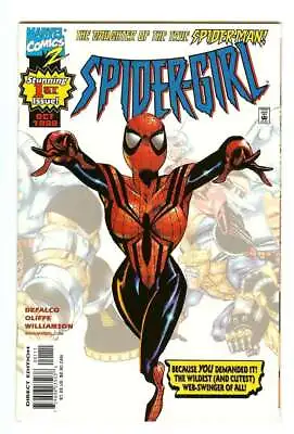 Buy Spider-girl #1 7.5 // 1st Appearance Of Mister Nobody Marvel Comics 1998 • 23.71£