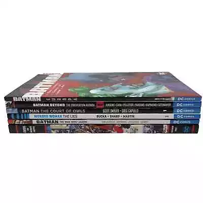 Buy 6 TPB Graphic Novels Lot 4 Batman Wonder Woman Crisis On Infinite Earths Beyond • 56.83£