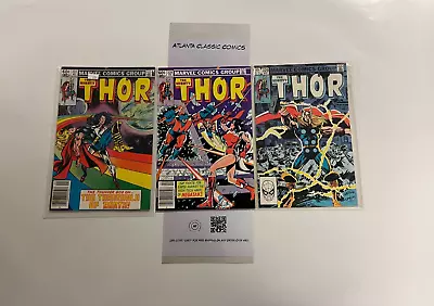 Buy 3 Mighty Thor Marvel Comics Books #328 329 331 Moench 23 SM11 • 8.32£