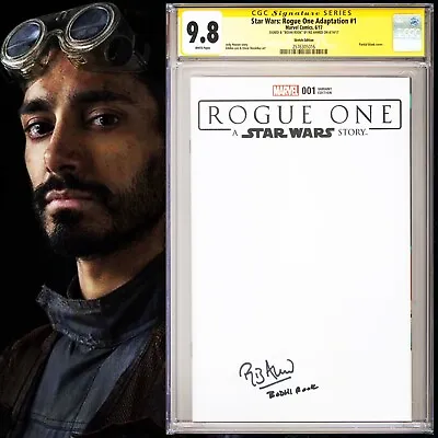 Buy CGC 9.8 SS Star Wars: Rogue One Adaptation #1 Variant Signed By Riz Ahmed • 592.72£