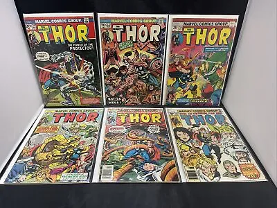 Buy THE MIGHTY THOR #219,222,234,242,256,262 BRONZE AGE Lot Of 6 MARVEL COMICS • 13.40£