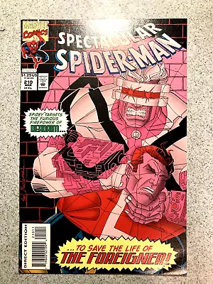 Buy 1994 Marvel Comics ''The Spectacular Spider-man  #210 The Foreigner -Read Below • 9.59£