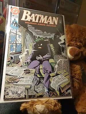 Buy Batman 450 Fn - Joker/1st Curtis Base - 1990 Wolfman, Aparo  • 14.99£