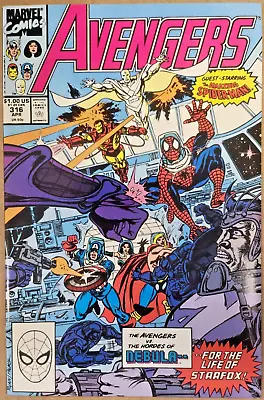 Buy Avengers #316 (1990) Near Mint (9.4) Nebula Appearance • 18.38£