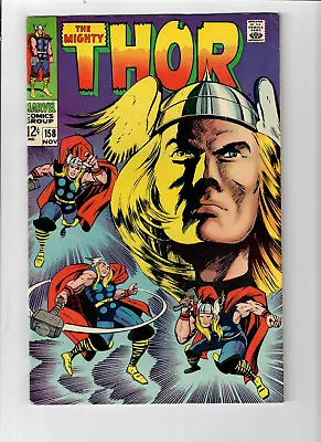 Buy THOR #158 - Grade 8.0 - Reprints Journey Into Mystery #83. Severin & Kirby Cover • 48.26£