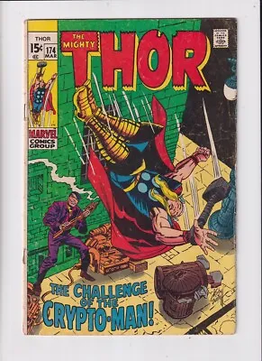 Buy Thor (1962) # 174 (3.0-GVG) (1882036) Crypto-Man 1970 • 13.50£