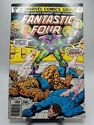 Buy Fantastic Four #206 Marvel 1979 1st App Skrull Empress R'Kill! Nova! High Grade! • 9.59£
