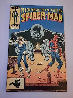 Buy Spectacular Spider-Man #98 1985 Newsstand Variant 1st App Spot • 39.83£