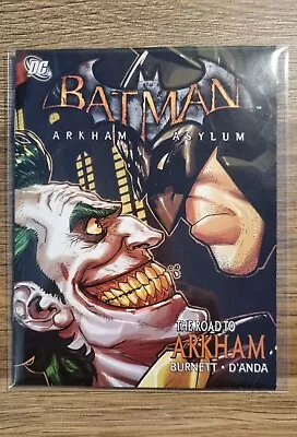 Buy RARE Batman Arkham Asylum The Road To Arkham Mini Comic + Xbox 360 Game Amazon • 125£