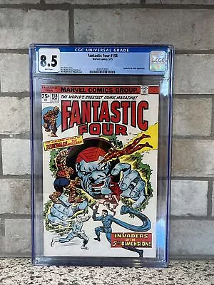 Buy Fantastic Four #158 - CGC 8.5 WP - Xemu, Quicksilver, Inhumans - 5/75 • 32.57£