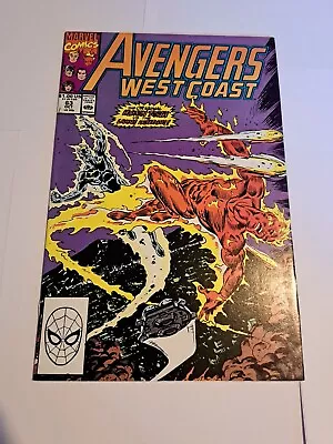 Buy Avengers West Coast #63 Marvel 1990 Fine • 0.99£