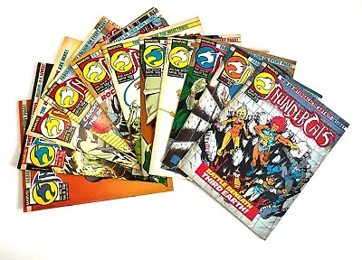 Buy 11 THUNDERCATS COMICS RARE 1987 UK Marvel Comics Book Plus Posters • 29.95£