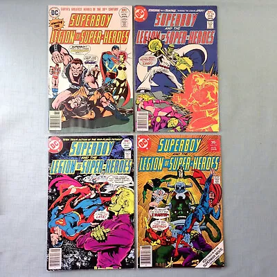 Buy Superboy Legion Of Super Heroes #221 #224 #227 #230 Comic Book LOT Of 4 DC Comic • 7.90£