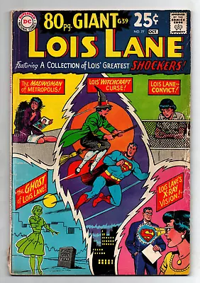 Buy Superman's Girlfriend, Lois Lane #77 (G39) - 80-Page Giant - 1967 - GD/VG • 11.99£
