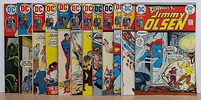 Buy SUPERMAN'S PAL JIMMY OLSEN Comic Lot 151-160, 162, 163, DC 1972 FN/VF • 28.15£