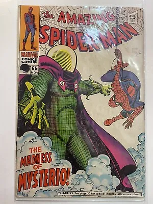 Buy AMAZING SPIDER-MAN  66  -  Second Mysterio Cover! • 99.12£