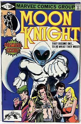 Buy Moon Knight #1 1980 Key Marvel Comic Book 1st Ongoing Solo Series *FN+* • 24.12£