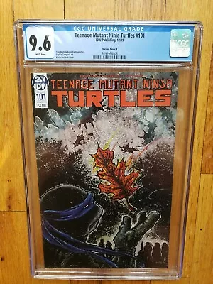 Buy Teenage Mutant Ninja Turtles #101 CGC 9.6 1st App Mona Lisa & Lita Eastman Cover • 59.12£