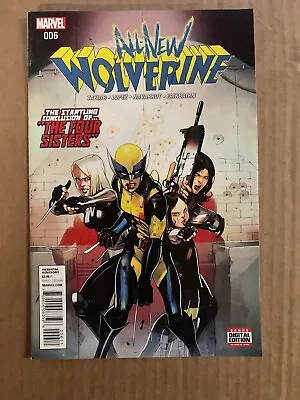 Buy All New Wolverine #6 First Print Marvel Comics (2016) Four Sisters X-23 Gabby • 6.32£