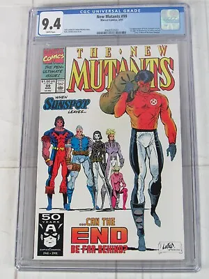 Buy The New Mutants #99 CGC 9.4 WP Mar. 1991 Marvel Comics 4068252007  • 37.83£
