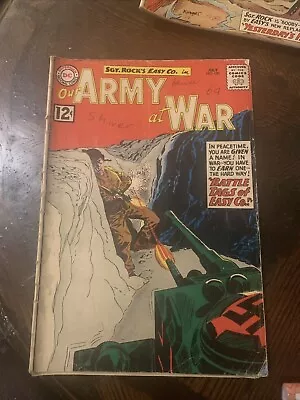 Buy Our Army At War #120 Early 12-cent Sgt. Rock   5.0 • 20.55£