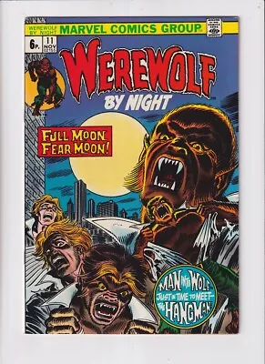 Buy Werewolf By Night (1972) #  11 UK Price (6.0-FN) (2023582) 1st Hangman 1973 • 21.60£
