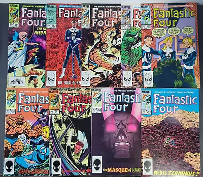 Buy (9) Fantastic Four #261 - 269 Lot Run Marvel Comics 1984 262 263 264 265 266 267 • 20.02£