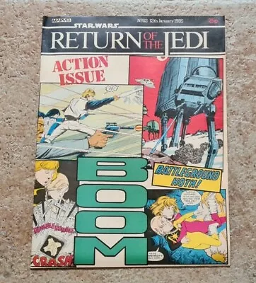 Buy Star Wars Weekly Comic - Return Of The Jedi - No 82 - 12/01/1985 Marvel UK Comic • 3.50£