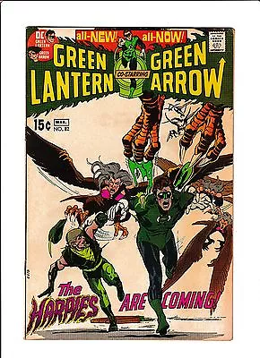 Buy Green Lantern #82  [1971 Vg+]  Neal Adams Cover!   The Harpies Are Coming!  • 17.41£