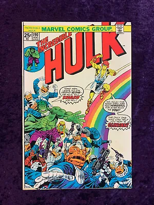 Buy Incredible Hulk #190 /   The Man Who Came Down On A Rainbow   / 1975 • 23.98£
