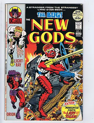 Buy New Gods #9 DC Pub 1972 The Bug ! 1st Appearance Of Forager • 22.12£