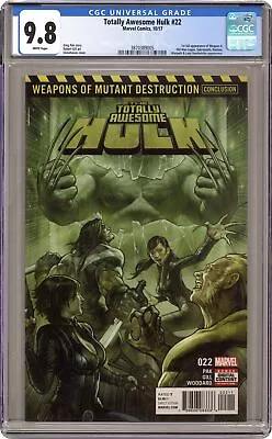 Buy Totally Awesome Hulk #22A 1st Printing CGC 9.8 2017 3870389005 • 178.72£