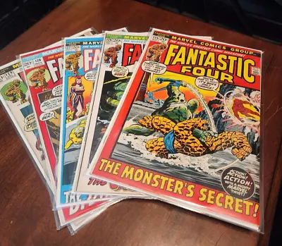Buy Fantastic Four (1972) Bronze Age Lot 125 126 127 128 129 VG/VF • 32.16£