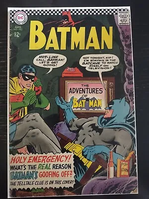 Buy BATMAN #183 VERY GOOD+ 4.5 2nd POISON IVY 1966 DC COMICS • 28.78£