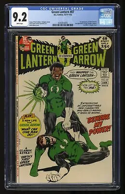 Buy Green Lantern #87 CGC NM- 9.2 White Pages 1st Appearance John Stewart! • 987.08£