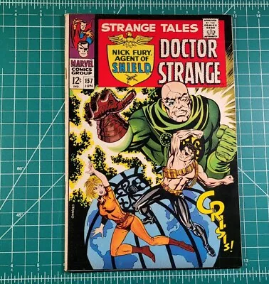 Buy Strange Tales #157 (1967) 1st App Living Tribunal Classic Steranko Art Marvel • 78.87£