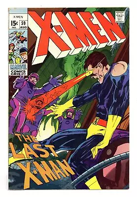 Buy Uncanny X-Men #59 VG/FN 5.0 1969 • 75.60£
