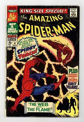 Buy Amazing Spider-Man Annual #4 GD+ 2.5 1967 • 12.81£