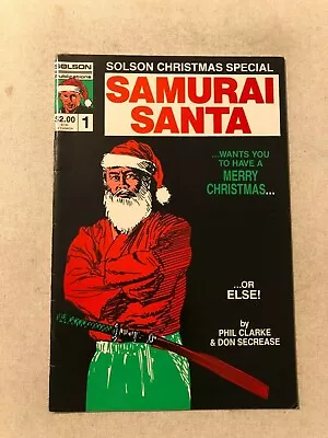 Buy Solson Christmas Special: Samurai Santa #1 Vf 8.0 1st Jim Lee Artwork  • 118.95£