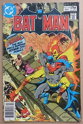 Buy Batman #318,  Introducing The Firebug . • 4.95£