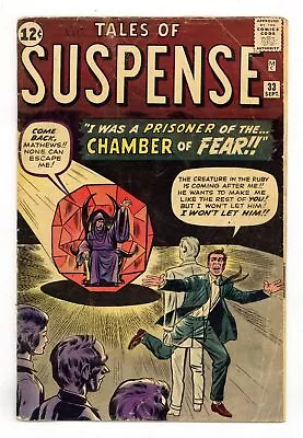Buy Tales Of Suspense #33 GD+ 2.5 RESTORED 1962 • 67.56£