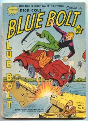 Buy Blue Bolt Vol. 2 #5  1941 - Novelty  -G+ - Comic Book • 73.49£
