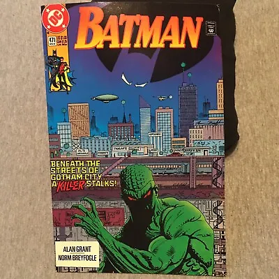 Buy DC Batman #471 Dark Knight Killer Croc Alan Grant  • 2.40£