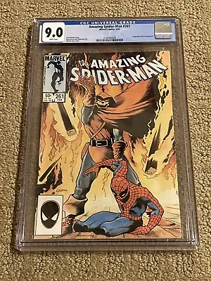 Buy Amazing Spider-Man 261 CGC 9.0 White Pages (Classic Hobgoblin Cover!!) #009 • 72.39£