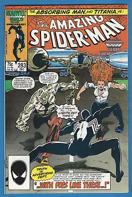 Buy Amazing Spider-man #283 NM 1986 Marvel Absorbing Man Titania Hobgoblin Cameo • 7.99£