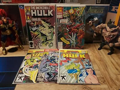 Buy 5 Book Annual Lot The Amazing Spider-Man 26 Hulk 15 18 Dr Strange 2 Daredevil 9 • 9.72£