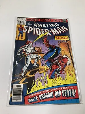 Buy Amazing Spider-Man 184 Fn Fine 6.0 Marvel Comics • 7.99£