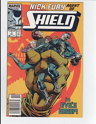 Buy Nick Fury Agent Of Shield #3 And #4 (1989 Vol 3) Newsstand NM- 9.2 White Pages • 17.39£